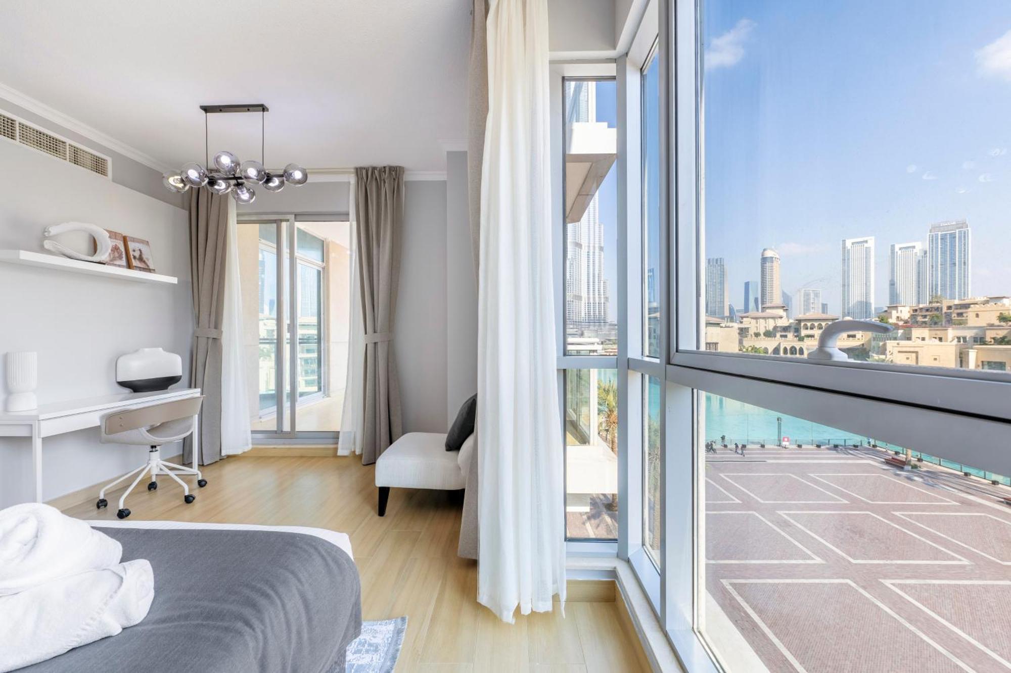 The Residences Tower - Full Burj Khalfa View Dubaj Kültér fotó