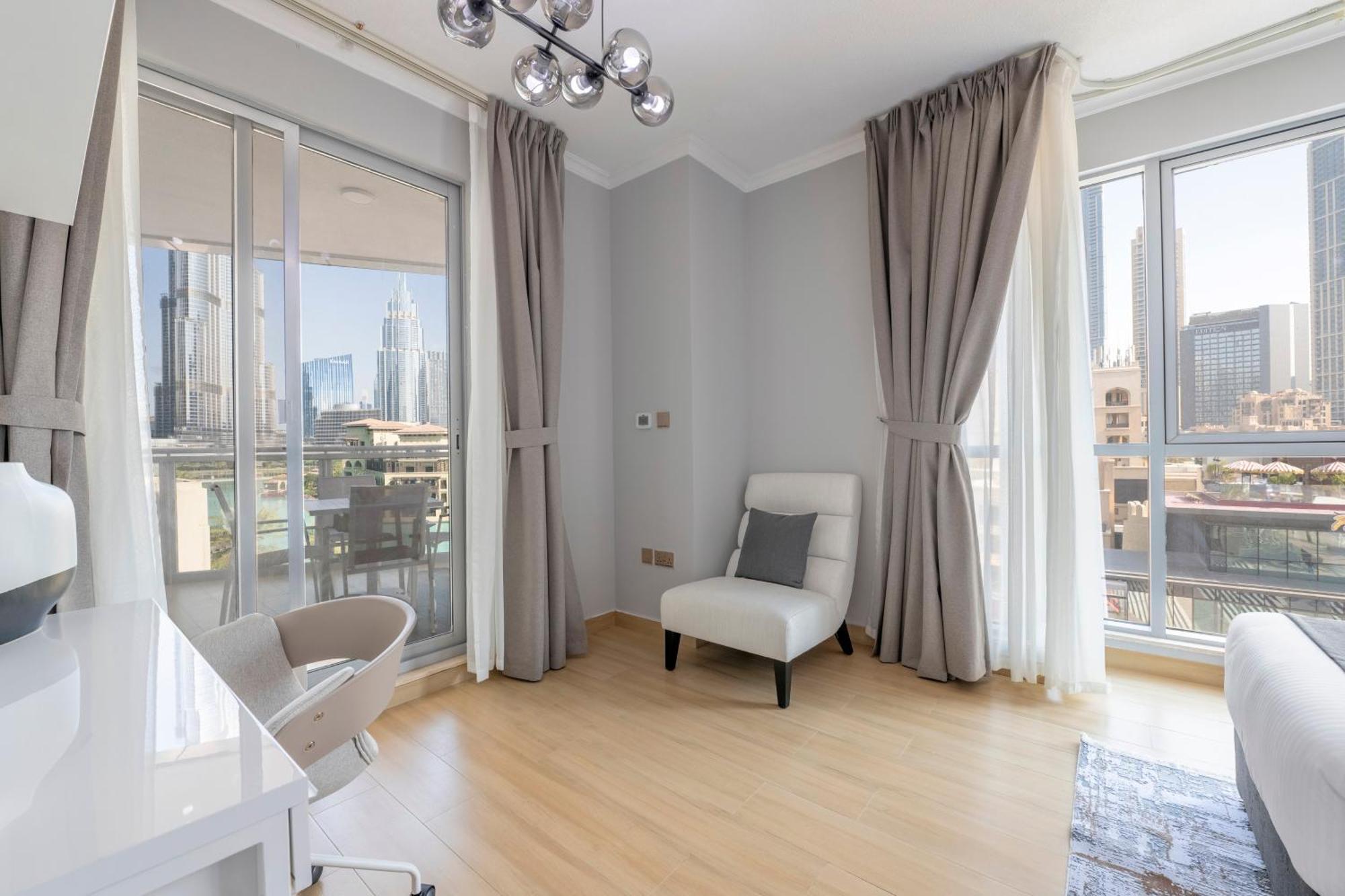 The Residences Tower - Full Burj Khalfa View Dubaj Kültér fotó