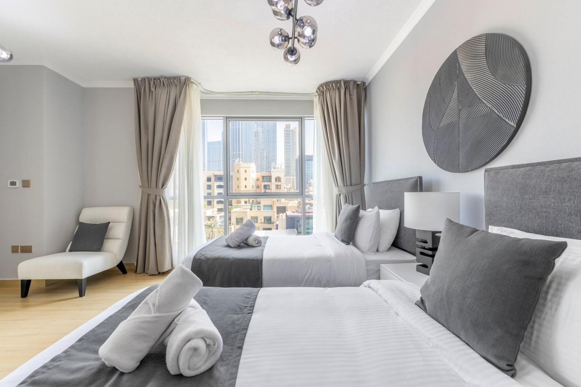 The Residences Tower - Full Burj Khalfa View Dubaj Kültér fotó